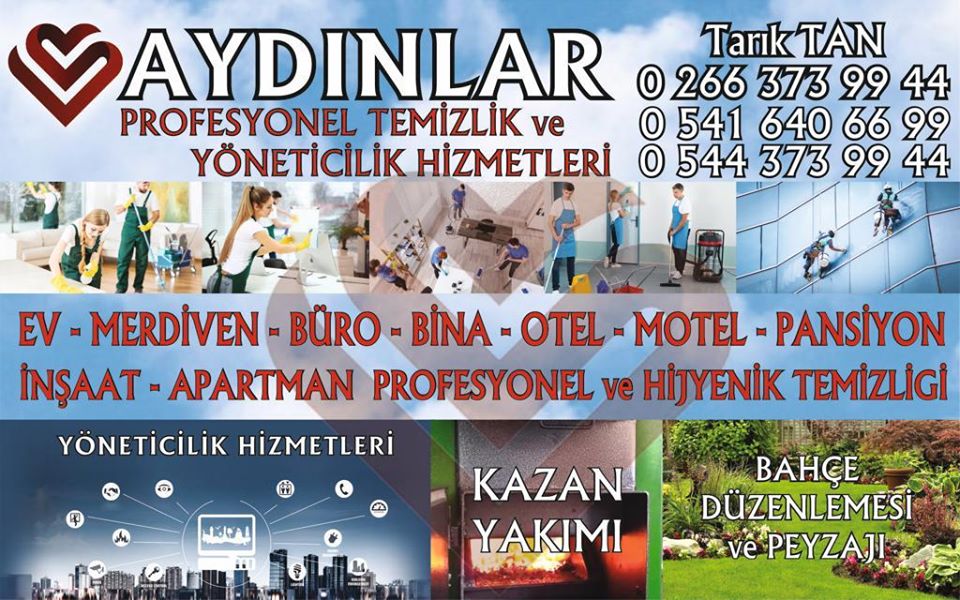 AYDINLAR TEMİZLİK VE BİNA,SİTE,APARTMAN YÖNETİMİ — 1
