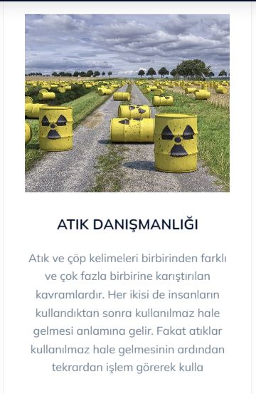 MAVİ ÇEVRE ÇEVRE DANIŞMANLIK HİZMETLERİ — 1