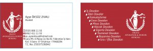Avukat Ayşe ÖKSÜZ ZIVALI logosu